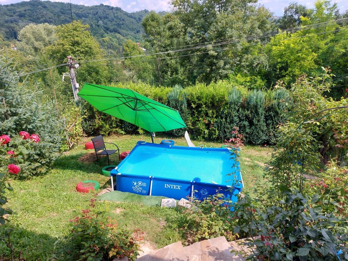 Casuta Cu Trandafiri Hotel Szlanik Kültér fotó